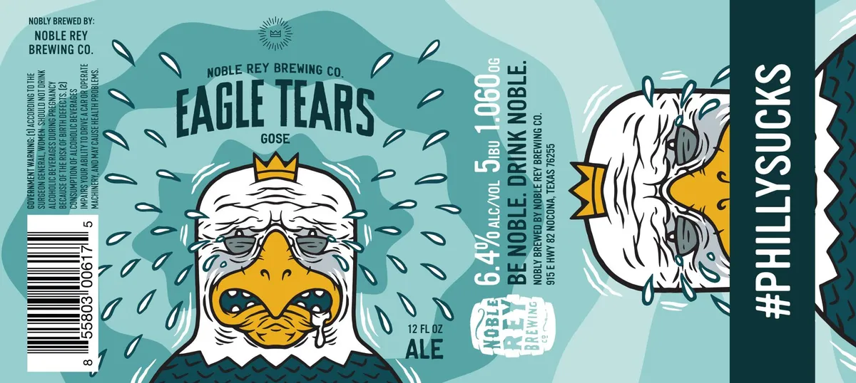Eagle Tears label art — EAGLE TEARS