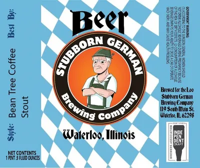 Bean Tree Coffee Stout label