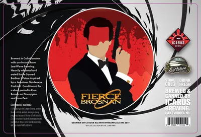 Fierce Brosnan label