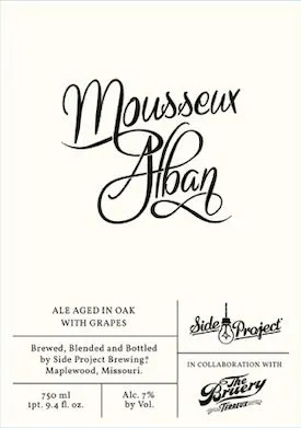 Mousseux Alban label