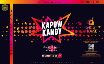 Kapow Kandy label