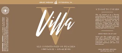 Villa label