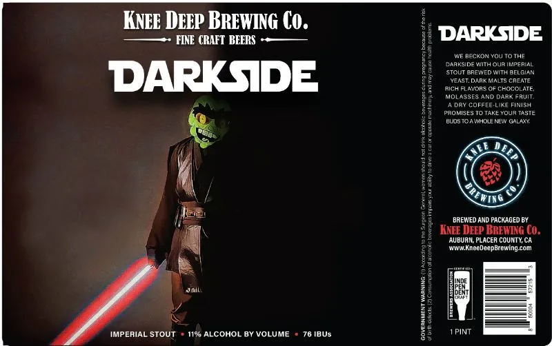 Darkside — full label as filed with TTB