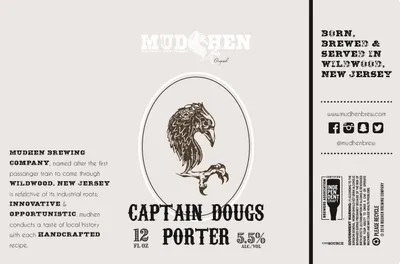 Captain Dougs Porter label