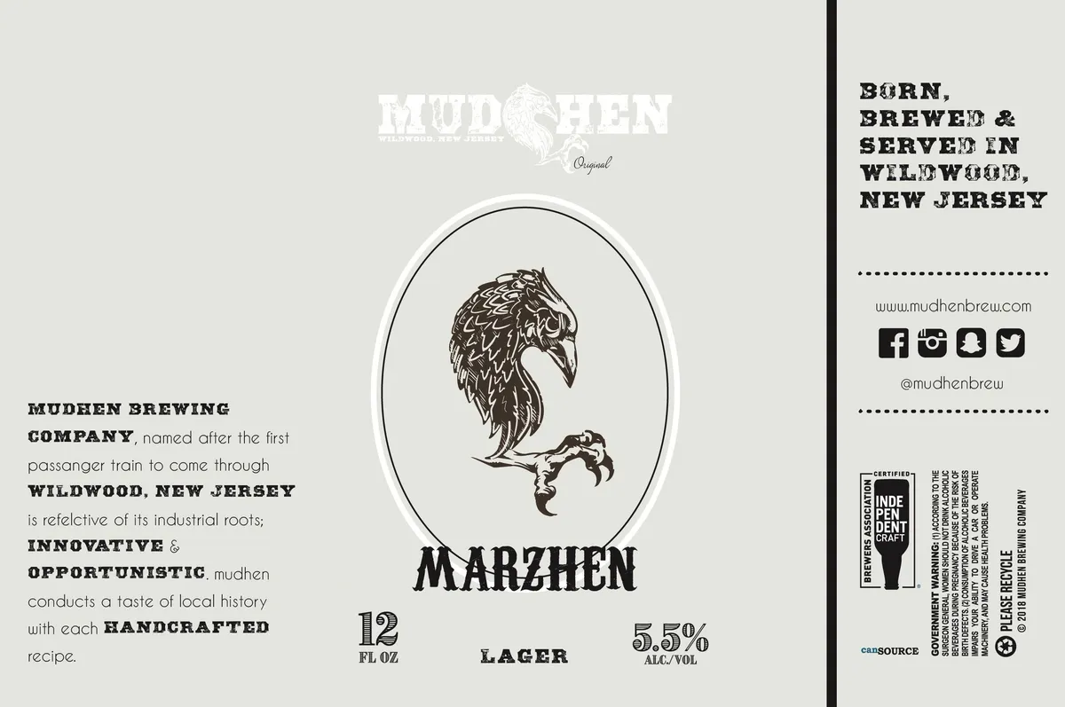 Marzhen label art — MARZHEN
