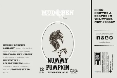 Nummy Pumpkin label