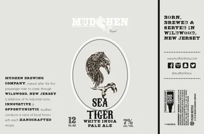 Sea Tiger label