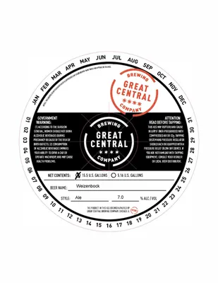 Weizenbock label