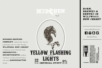 Yellow Flashing Lights label