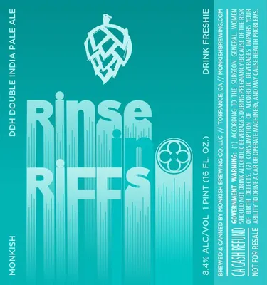 Rinse In Riffs label