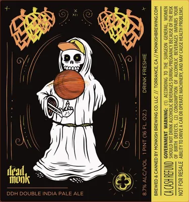 Dead Monk label