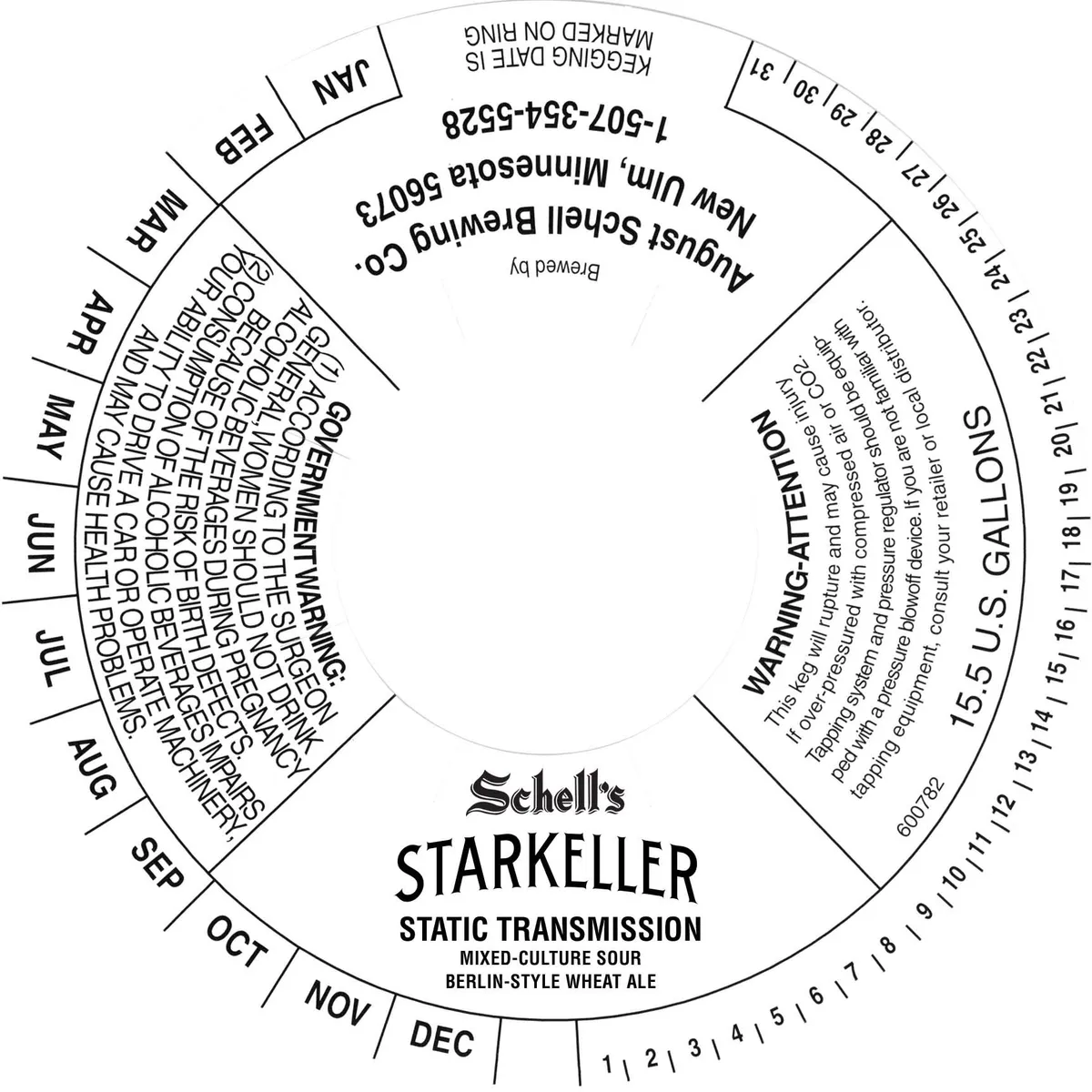 Static Transmission — full label as filed with TTB