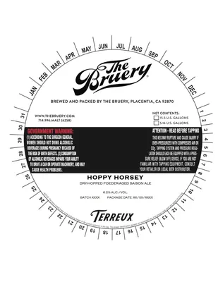 Hoppy Horsey label