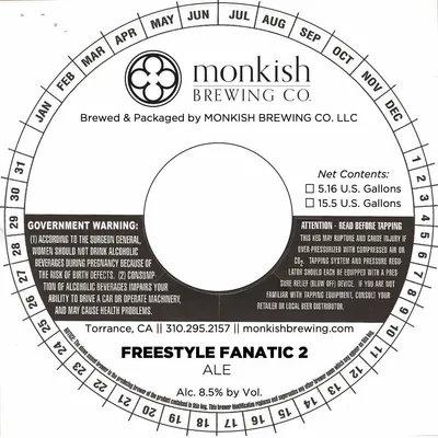 Freestyle Fanatic 2 label