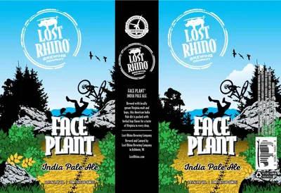 Face Plant label