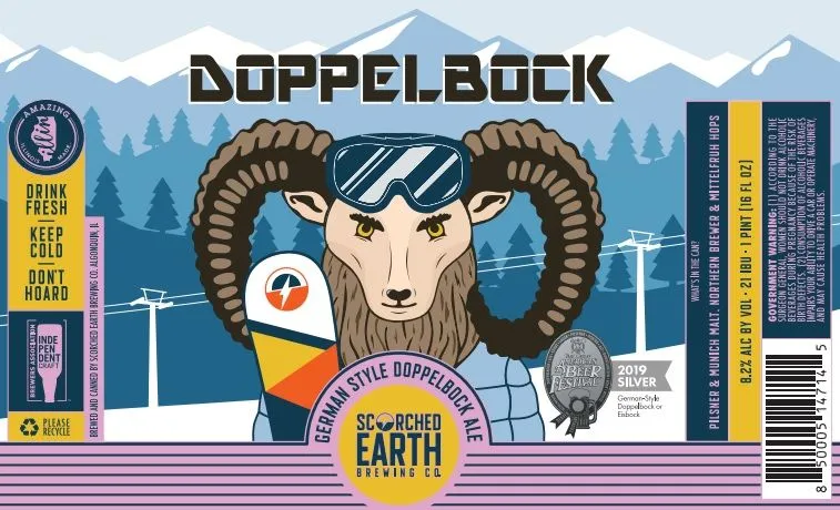 Doppelbock — full label as filed with TTB