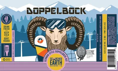 Doppelbock label