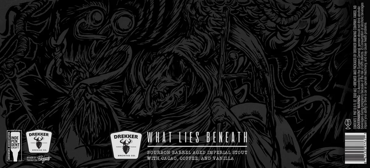What Lies Beneath — full label as filed with TTB
