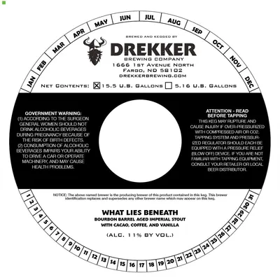 What Lies Beneath label
