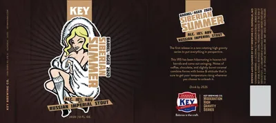 Barrel-Aged 2020 Siberian Summer label