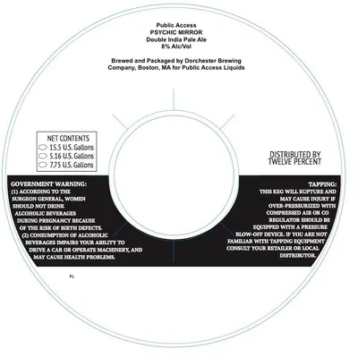 Psychic Mirror label