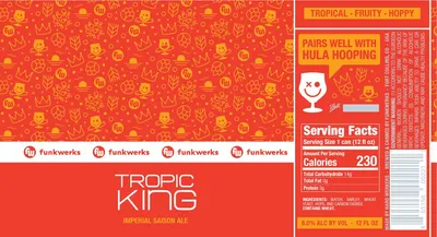 Tropic King label