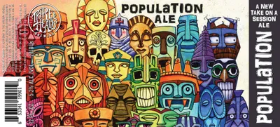Population Ale label