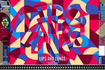 Lips and Lungs label