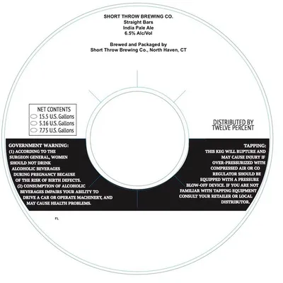 Straight Bars label