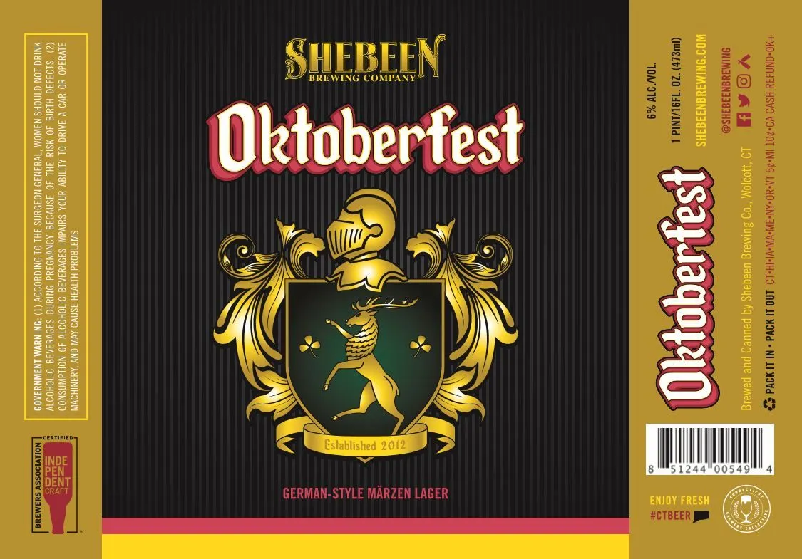 Oktoberfest — full label as filed with TTB