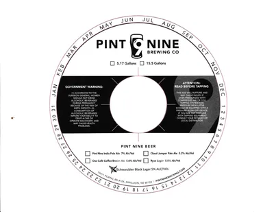Schwarzbier Black Lager label