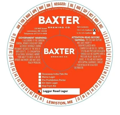 Logger Road Lager label
