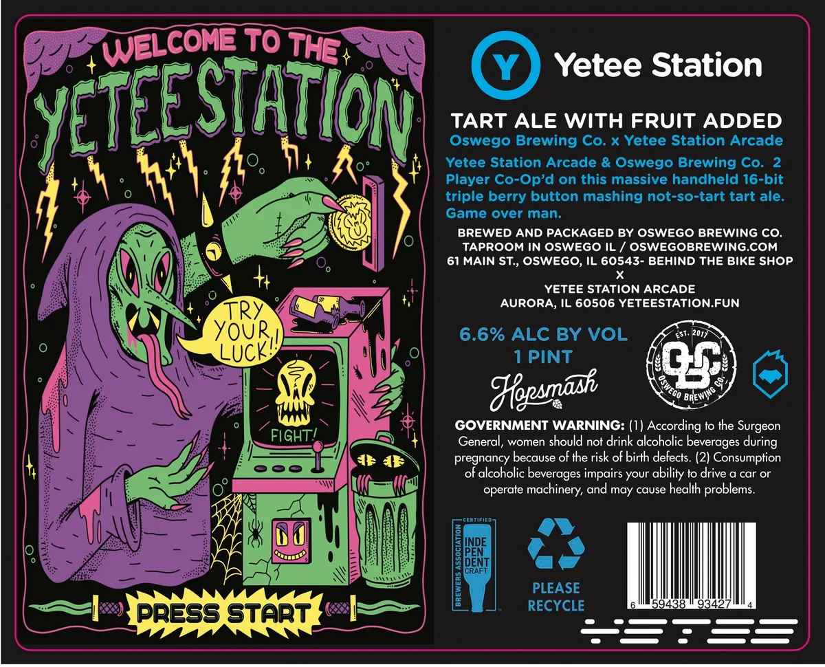 Welcome to the Yetee Station label