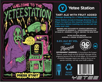 Welcome to the Yetee Station label
