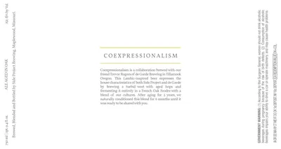 Coexpressionalism label