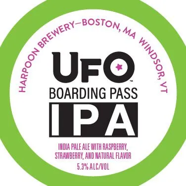 Boarding Pass — full label as filed with TTB