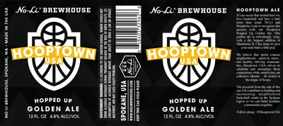 Hooptown Ale label