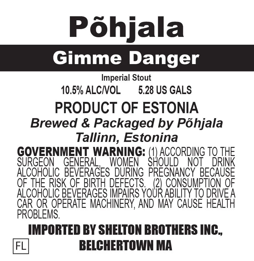 Gimme Danger label