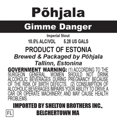 Gimme Danger label