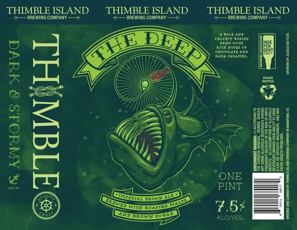 The Deep — full label as filed with TTB