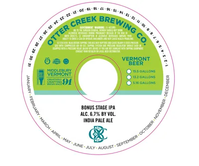 Bonus Stage IPA label