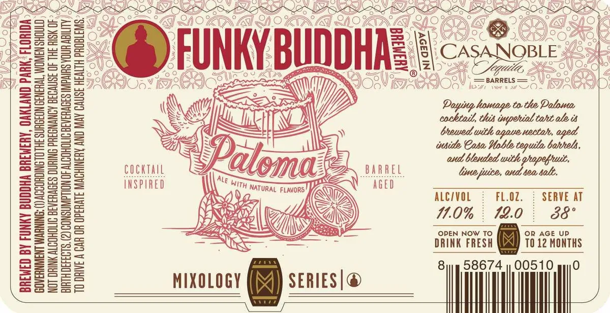 Paloma — full label as filed with TTB