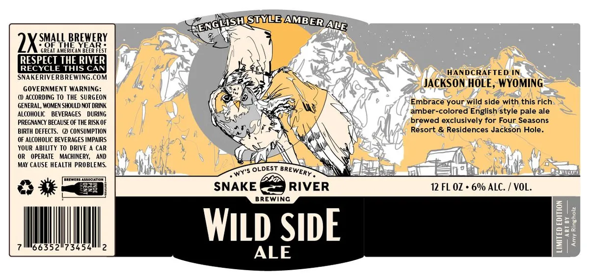 Wild Side Ale — full label as filed with TTB