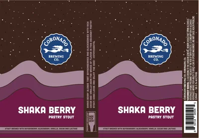 Shaka Berry label