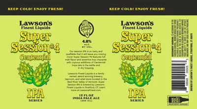 Super Session #4 Centennial label