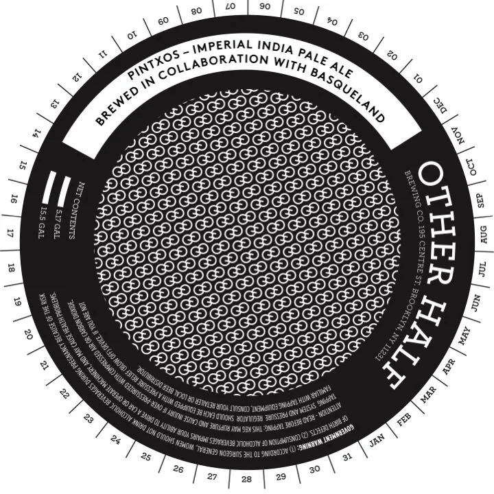 Pintxos — full label as filed with TTB