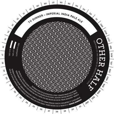 TV Dinner label