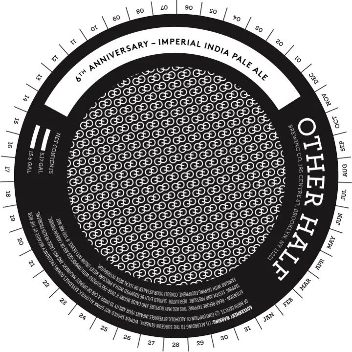 6th Anniversary — full label as filed with TTB