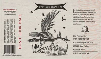 I Am Only Memories label