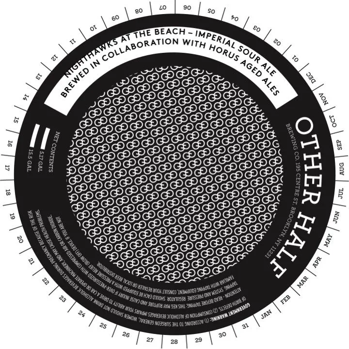 Nighthawks At The Beach — full label as filed with TTB